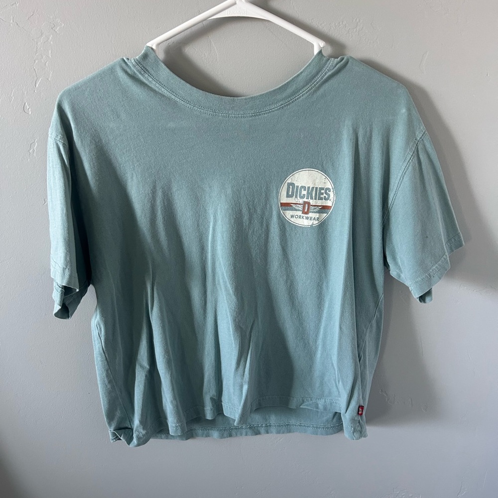 Dickies Cropped Tshirt, Size S